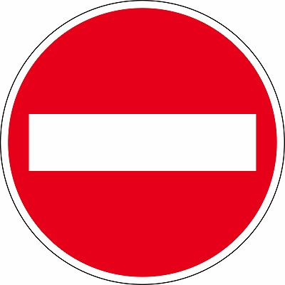 道路標識(平リブタイプ・反射)  133610　道路303（AL）