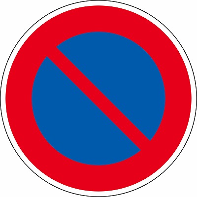 道路標識(平リブタイプ・反射)  133650　道路316（AL）