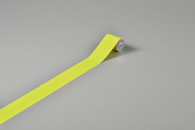 配管識別テープ　蛍光黄  187202　AH202（小）