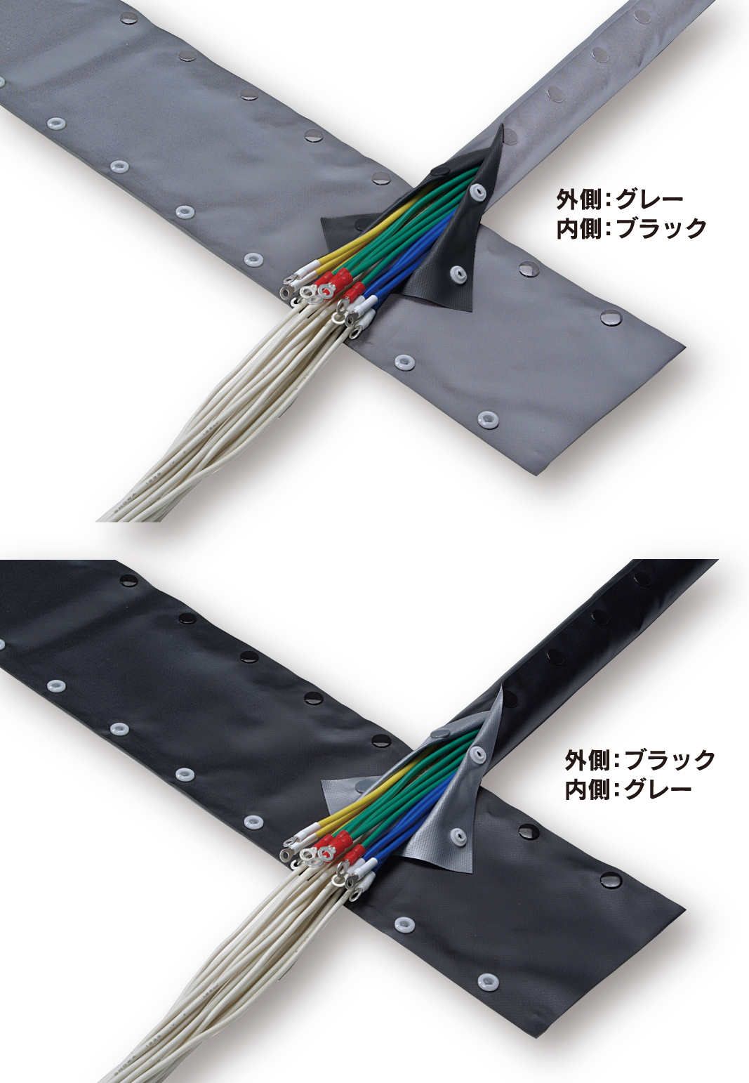 JAPPY ホックチューブ　リバーシブル ＪＳＴ－１０Ｒ　（２５ｍ）