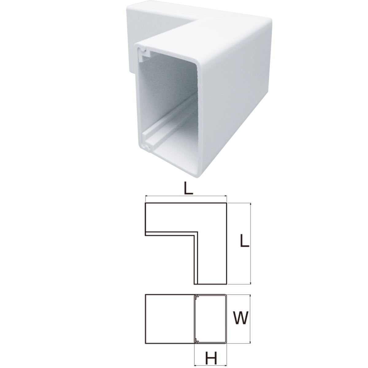 JAPPY Ｎダクト（内曲り） Ｃ－６４－ＳＤＩ－Ｗ－ＪＰ