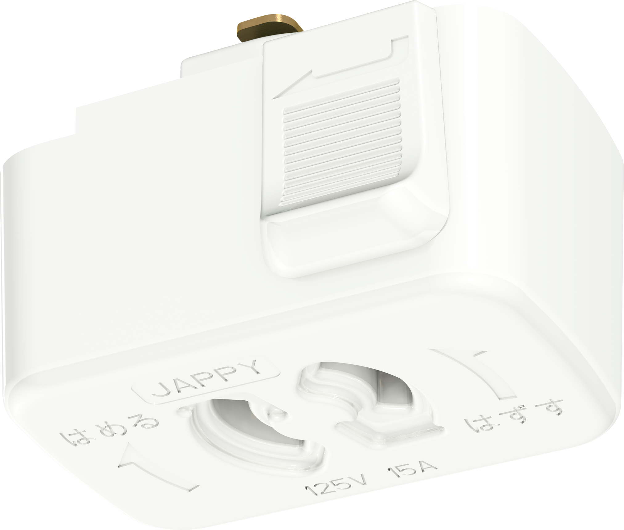 JAPPY 抜止コンセントプラグ ＪＬＤ－６０１２ＰＷ