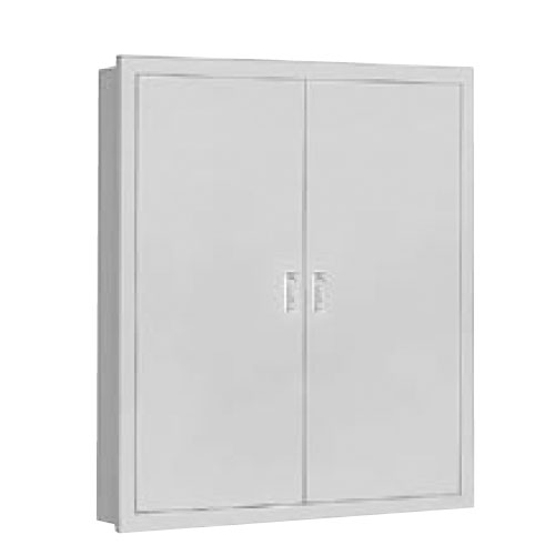 BF12-76-2　盤用キャビネット　埋込形　木製基盤付