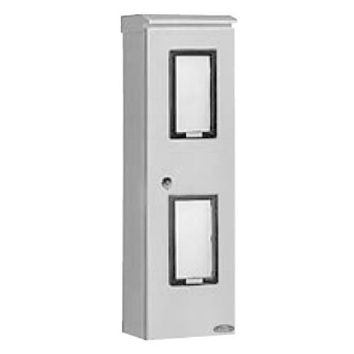 SOM-20B　ステンレス引込計器盤用キャビネット　木製基板