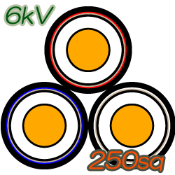 6kV CVT250sq　50m