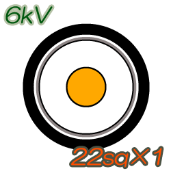 6kV CV22sq×1C 100m