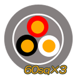 VVR(SV)60sq×3C　100m